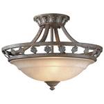 Semi-Flush Ceiling Light Fixture 