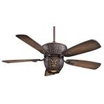 Ceiling Fan with Five Blades and Light Kit
