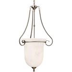 Large Pendant with  Alabaster Glass