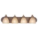 Four-Light Bathroom Fixture