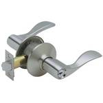 Reversible Curved Lever Entrance Lock