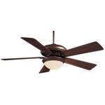 Ceiling Fan with Five Blades and Light Kit