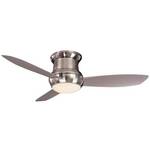 Wet Rated Ceiling Fan with Three Blades and Light Kit
