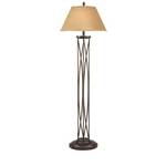 Crescent Cage Floor Lamp