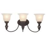 Three-Light Bathroom Fixture