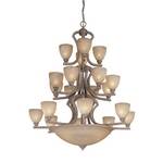 Twenty-Four-Light Chandelier