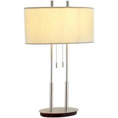 Modern Oval Table Lamp with Oval Lamp Shade