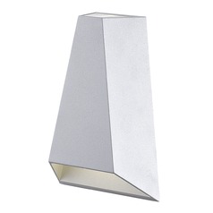 Drotto 7-Inch White LED Outdoor Wall Light by Kuzco Lighting