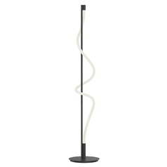 Cursive Black LED 60-Inch Floor Lamp by Kuzco Lighting