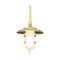 Hudson Valley Lighting Mini-Pendant Light with White Glass 2921-AGB