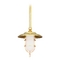 Hudson Valley Lighting Mini-Pendant Light with White Glass 2921-OB