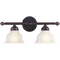 Two-Light Bathroom Fixture