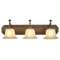 Three-Light Bathroom Fixture