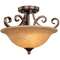 Semi-Flush Ceiling Light Fixture