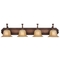 Four-Light Bathroom Fixture