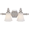 Two-Light Bathroom Fixture 