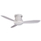 Minka Aire 52-Inch Wet Rated Ceiling Fan w/ Three Blades and Light Kit F574-WH