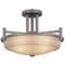 Semi-Flush Ceiling Light Fixture 