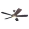 Monte Carlo Modern Fan with Light and Amber Glass 5DI52RBD-L