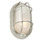 Design Classics 8-1/2-Inch Energy Star Qualified Oval Bulkhead Light 49856ES-1-SS