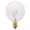 60-watt G16.5 Candelabra-based Bulb