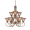 Nine-Light Chandelier