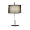 Robert Abbey, Inc. Three-Way Table Lamp with Double Shade Z2180