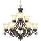 Nine-Light Chandelier 