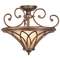 Two-Light Semi-Flush Ceiling Fixture