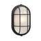 Galaxy / Excel Lighting Oval Marine Bulkhead Light in Black Finish EX 305013 BK