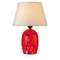Santana Glass Accent Table Lamp  