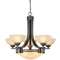 Eight-Light Chandelier