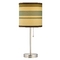 Design Classics Pauz Table Lamp with Striped Lamp Shade 1900-09 SH9540