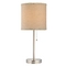 Design Classics Pauz Table Lamp with Cream Linen Lamp Shade 1900-09 SH9555