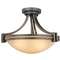 Design Classics Three-Light Semi-Flush Ceiling Fixture 534-78
