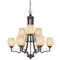 Nine-Light Chandelier