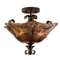 Two-Light Semi-Flush Ceiling Fixture