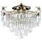 Schonbek Worldwide Lighting Crystal Semi-Flush Ceiling Fixture J- 1351-48