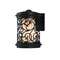 12-3/4-Inch Outdoor Wall Light with Metal Fretwork