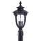 Minka Lighting, Inc. Post Light with Clear Glass in Heritage Finish 8956-94