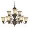 Nine-Light Chandelier