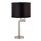 Design Classics Adjustable Swing-Arm Table Lamp with Black Shade 1902-09 SH9557