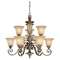 Nine-Light Chandelier