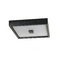 Two-Light 16-Inch Square Flushmount Ceiling Fixture