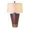 Burgundy Table Lamp