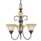 Three-Light Chandelier