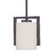 Mini-Pendant with Satin White Glass