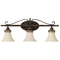 Three-Light Bathroom Fixture