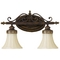 Drawing Room Two-Light Bathroom Fixture