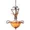 Three-Light Pendant with Torcello Art Glass
